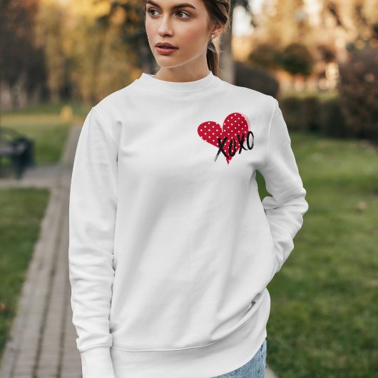 XOXO Crewneck, niedlich Sweatshirt