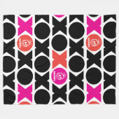 XOXO-Decke Fleecedecke (Vorderseite (Horizontal))