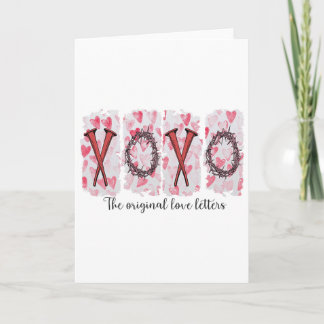 Xoxo Die Original-Liebesbriefe, Jesus Christian Va Karte