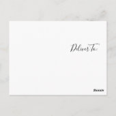 XOXO Feliz San Valentín Rosa Gold Sparkone Postkarte (Rückseite)