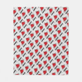 XOXO FLEECEDECKE (Vorderseite)