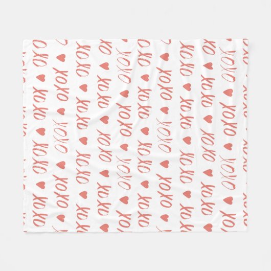 XOXO FLEECEDECKE (Vorderseite (Horizontal))