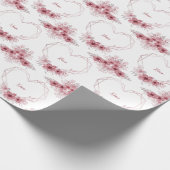 Xoxo floral Packpapier (Ecke)