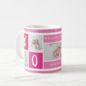 XOXO FotoCollage | Mug Kaffeetasse (Vorderseite Links)