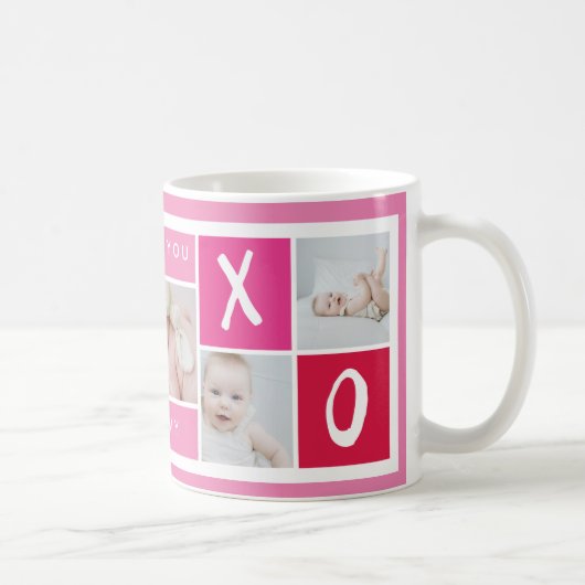 XOXO FotoCollage | Mug Kaffeetasse (Rechts)