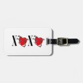 XOXO GEPÄCKANHÄNGER (Vorderseite horizontal)