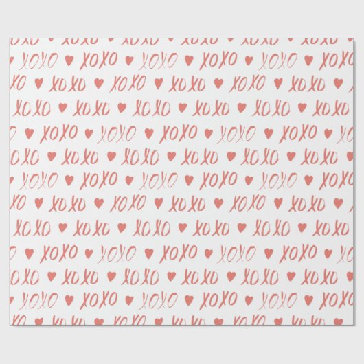 XOXO GESCHENKPAPIER (Flach)