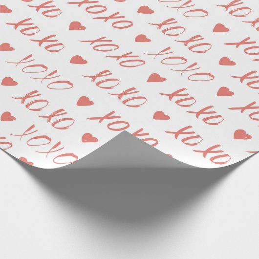 XOXO GESCHENKPAPIER (Ecke)