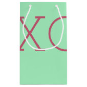 XOXO Geschenktasche Kleine Geschenktüte (Rückseite)