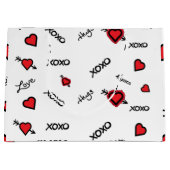 XOXO GROßE GESCHENKTÜTE (Vorderseite)