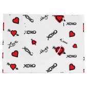 XOXO GROßE GESCHENKTÜTE (Rückseite)
