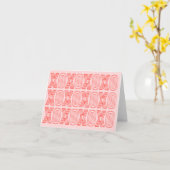 XOXO Grußkarte Karte (Gelbe Blume)