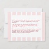 XOXO Hand Drawn Galentine’s Day Party Flat Dankeskarte (Rückseite)