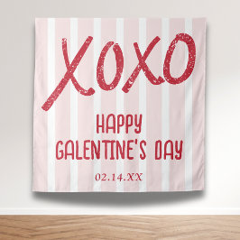 XOXO Hand Drawn Galentine’s Day Party Wandteppich
