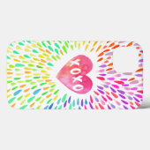 XoXo Heart Case-Mate iPhone Hülle (Rückseite (Horizontal))