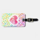 XoXo Heart Gepäckanhänger (Vorderseite horizontal)