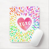 XoXo Heart Mousepad (Mit Mouse)