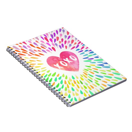 XoXo Heart Notizblock (Rechte Seite)