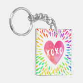 XoXo Heart Schlüsselanhänger (Vorderseite links)