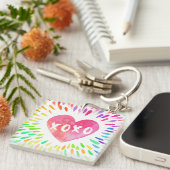 XoXo Heart Schlüsselanhänger (Vorderseite rechts)