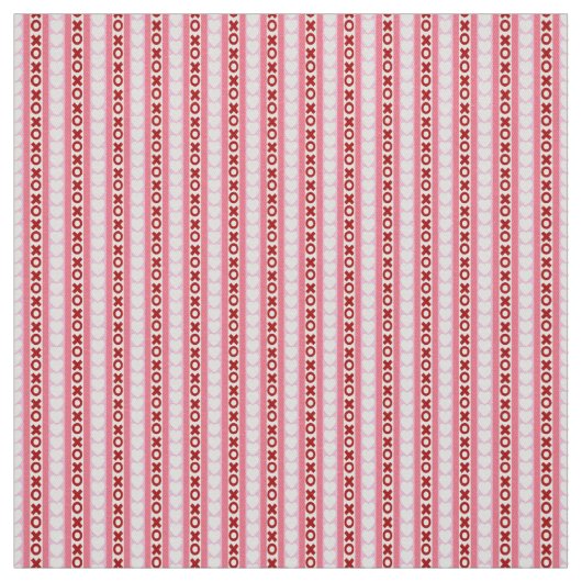 Xoxo Hearts Fabric Stoff (Muster)