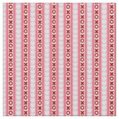 Xoxo Hearts Fabric Stoff (Nahaufnahme)