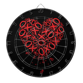 XOXO Herz Dartscheibe