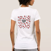 xoxo HERZ-ENTWURF T-Shirt (Rückseite)