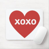 XOXO Herz-Maus-Pad Mousepad (Mit Mouse)