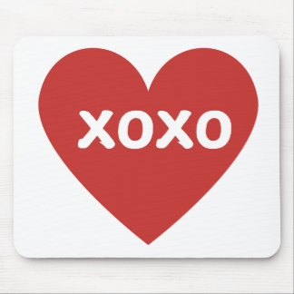 XOXO Herz-Maus-Pad Mousepad
