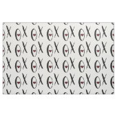 XOXO Herz Stoff (Fat Quarter (45,7 x 55,9 cm))