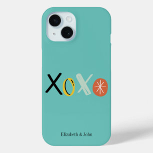 "XOXO" Herzen Valentinstag Mintgrün Case-Mate iPhone Hülle