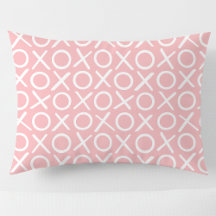 XOXO Hugs & Kisses Pastel Pink Cute Modern Pattern
