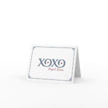 XOXO Hugs & Kisses Vielen Dank