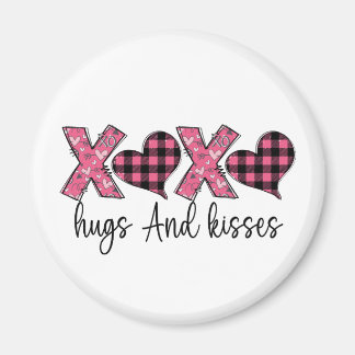 Xoxo Hugs und Kisses Magnet