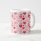 XOXO & Immer Mein Jumbo-Tasse (Vorderseite Rechts)