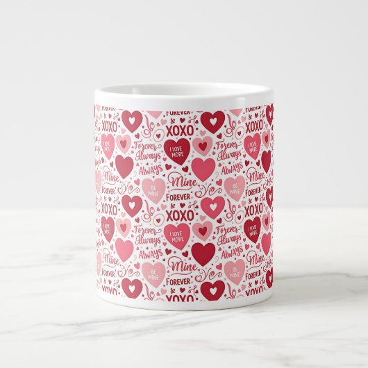 XOXO & Immer Mein Jumbo-Tasse (Vorderseite)