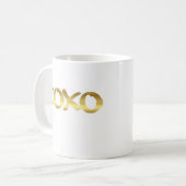 XOXO Kaffee-Tasse Kaffeetasse (Vorderseite Links)