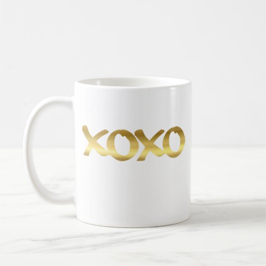 XOXO Kaffee-Tasse Kaffeetasse (Links)