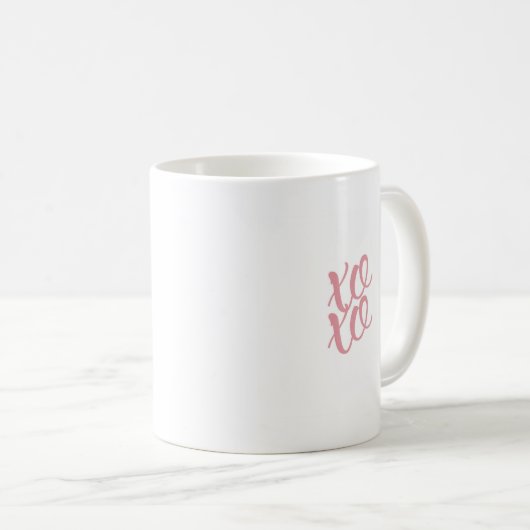 Xoxo Kaffeetasse (VorderseiteRechts)