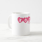xoxo kaffeetasse (Vorderseite Links)