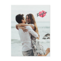XOXO Kiss Hinzufügen Ihres Fotos Personalisierte P