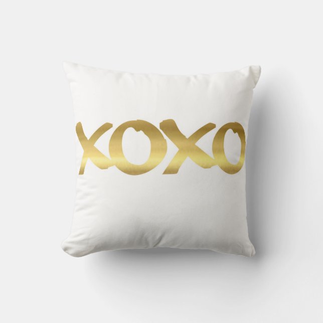 XOXO Kissen (Vorderseite)