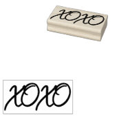 XOXO Kisses and Hugs - Script Gummistempel (Stempel)