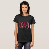 Xoxo Kisses Hugs Vintage Valentines Day  T-Shirt (Vorne ganz)