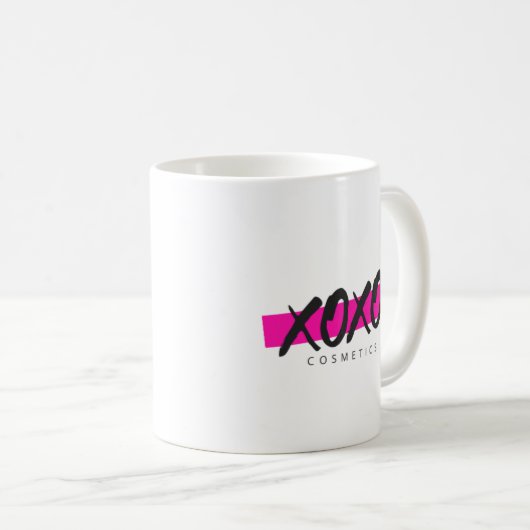 XOXO Kosmetik Kaffeetasse (VorderseiteRechts)