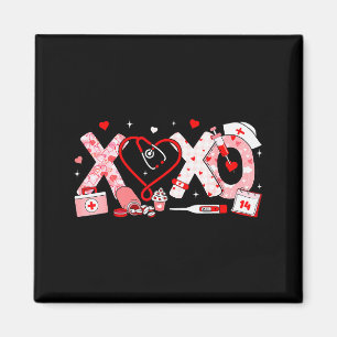 Xoxo Krankenschwester Valentinstag Stethoskop Vale Magnet