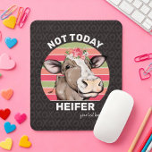 Xoxo Kuw Meme nicht heute Heifer Mousepad