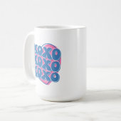 XOXO Liebe Burst Kaffeetasse (Vorderseite Links)
