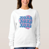 XOXO Liebe Burst Sweatshirt (Vorderseite)